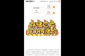 最新整理—存储芯片DDR4涨价概念梳理 #DDR4 #存储芯片 #芯片 #存储芯片概念股 #DDR4停产视频封面