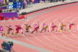 全球速度最快的人 #100米 #百米短跑视频封面