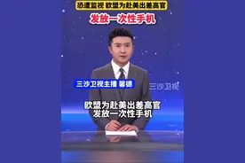 恐遭监视，欧盟为赴美出差高官发放一次性手机@抖音短视频视频封面