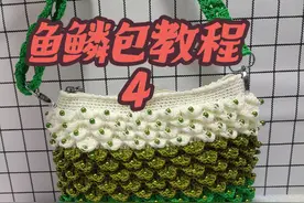 鱼鳞包教程4#手工编织包包萍萍编织视频封面