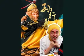 我花30天用翻糖做的黄衣版大圣，你只需花7分钟就能看完 #手工diy #手工 #孙悟空 #翻糖蛋糕 #西游记视频封面