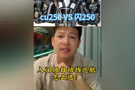 入门级自动挡巡航应该怎么选？是选带魔毯悬挂得Cu250还是上市更早的闪250？#摩托车 #机车 #巡航摩托车 #自动挡摩托车