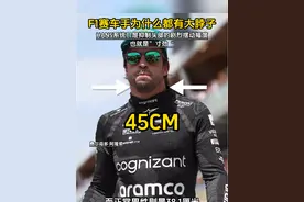 F1赛车手脖子居然这么粗？头哥阿隆索脖子周长45cm#f1 #赛车 #头哥阿隆索视频封面