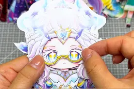 龙女芙瑞可动纸片人教程 一起来做可爱的龙女芙瑞吧😜#蛋仔打破次元壁 #手工 #蛋仔派对 #可动纸片人教程 #蛋仔小剧场