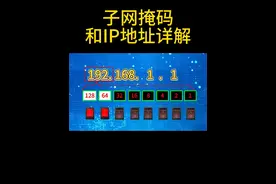 子网腌码和ip地址的关系整迷糊了没有！#抖音知识年终大赏 #子网掩码 #ip地址