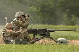 始于一战时期的M2重机枪，威力究竟有多大，被打一枪什么滋味？