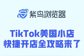 #tiktok美国小店 快速安全下店全攻略来了！ #紫鸟浏览器