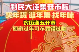 枣庄市市中区利民大洼集今天开市喽！听说第一批放假回家的人已经来赶集了……你还不赶紧来#山东大集 #农村大集人间烟火气 #赶大集 #山东大集开始有年味了视频封面
