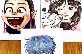 继续画自己的粉丝头像 马上画到你们了#画画 #绘画 #画粉丝头像 #二次元 #灵魂画手