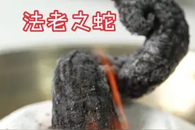 动手做‘法老之蛇’#跟戴博士一起做实验 #化学实验 #知识科普 #科普 #抖音超长解读视频到底谁在看