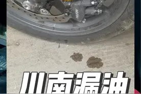 NX400 不到500公里 川南减震漏油 @虎哥  是车主 #跟贾哥学骑车 #爱机车爱生活 #nx400 #摩托车