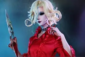 第五人格红夫人仿妆～开始抓你喽 #第五人格 #红夫人 #cos妆