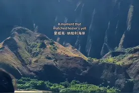 被眼前的一幕震撼到了，有一瞬间仿佛闯入了侏罗纪世界.#旅行大玩家 #夏威夷 #纳帕利海岸视频封面