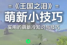 王国之泪小技巧，不知道的冷知识 #塞尔达传说王国之泪 #王国之泪