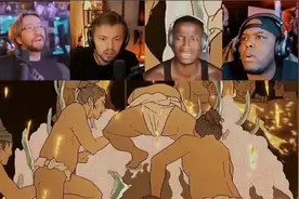 国外主播看黑神话cg#黑神话悟空 #外国人玩黑神话 #黑神话cg视频封面