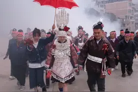 来看看苗族姑娘盛装出嫁出门全过程#施秉#婚礼跟拍#苗族婚礼