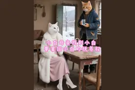 小白的亲生母亲找到小白想要拿回小白的抚养权，橘爸该何去何从#橘爸收养小白后续#橘猫#猫咪剧情#父女视频封面