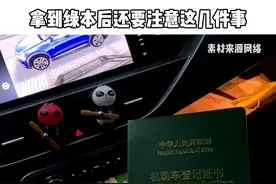 原来拿到绿本后还要去办这几件事#绿本#车贷#小知识#买车视频封面