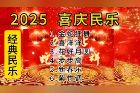 经典喜庆民乐《金蛇狂舞》《喜洋洋》《花好月圆》《新春乐》等