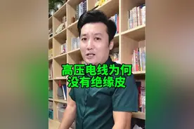 高压线为什么没有绝缘皮呢？#亲子互动 #科普 #涨知识 #高压线视频封面