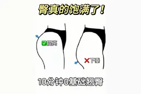 7天翘臀计划Day1!0基础版保姆级跟练！ #臀部训练 #蜜桃臀养成记视频封面