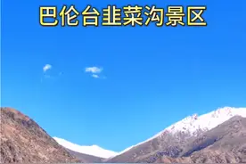 这里不光有野韭菜，风景也很美#新疆是个好地方 #大自然的美丽风景 #夏天避暑好地方 #大山深处自然美山清水秀好风光 #韭菜沟