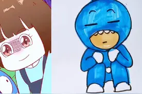 为什么动物都喜欢水豚#动画 #看动画学画画 #简单画 #卡通