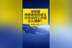 关税篇：特朗普政府准备成立对华谈判工作小组 #国际 #经济 #老百姓关心的话题视频封面