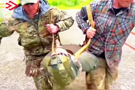 #国外视频分享 #特种兵 #临时担架 #捆绑方式