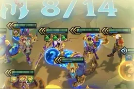 4杠1三冠冕就位，无限金币追出11张三星！ #金铲铲之战