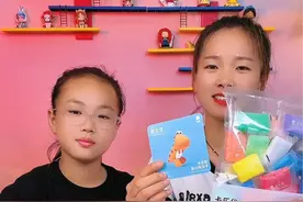 下午茶时间到了，我们用彩泥来做甜点 #彩泥 #手工 #亲子游戏视频封面