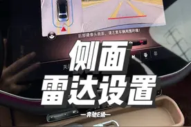 平常开车或停车时担心侧面刮蹭的奔驰车友们，这个功能快速打开试试吧#奔驰e300l #每天一个用车知识 #奔驰 #奔驰e