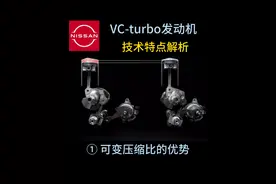 什么是压缩比，压缩比与发动机的动力和效率有什么关系，可变压缩比发动机的优势。#汽车发动机 #汽车知识分享 #技术分享 #压缩比 #可变压缩比