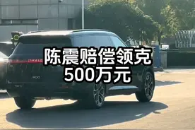由于失误导致陈震赔偿500万元给领克，你怎么看？#领克900视频封面