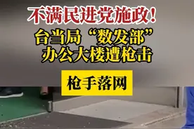 不满民进党施政！台当局“数发部”办公大楼遭枪击，枪手落网视频封面