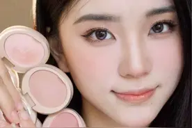 美术生教你如何分辨膨胀色和收缩色以及怎么正确打腮红#美妆#美术生#腮红打法#美术生都是化妆高手视频封面