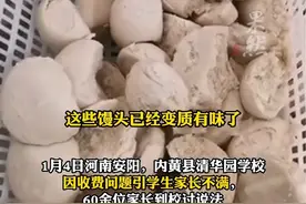 河南一学校给孩子吃馊馒头？官方通报：半馍剩馍实为学生餐后残留，不存在再次利用，对该校校长进行停职处理视频封面