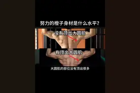 努力的橙子这个身材是什么水平？#健身小白必看经验 #健身 #增肌 #自然健身 #努力训练热爱生活视频封面