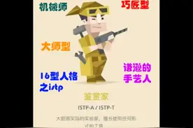 MBTI16型人格之istp鉴赏家 梗图合集#mbti #mbti人类图鉴 #istp视频封面