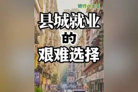 【银行小土豆】县城就业的艰难选择。 大城市越来越内卷视频封面