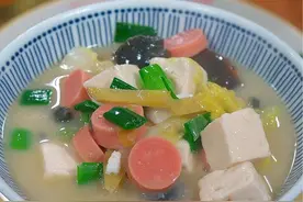 天气越来越冷了，试一试这个上汤娃娃菜，汤浓味道鲜美，好喝又营养，你也试一试吧～～#上汤娃娃菜视频封面