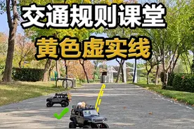 路遇黄色虚实线，怎么处理不违章 #交通规则知识大全 #每天一个用车知识 #新手上路 #交通规则 #违章