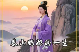 你了解过泰山奶奶吗？沉浸式观看泰山奶奶传奇的一生#Ai#Ai历史#泰山奶奶#Ai神话人物