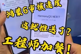 鸿蒙6.0这就推送了？这审核速度工程师加鸡腿！！！#鸿蒙6 #华为 #harmonyos6 #数码科技 #鸿蒙