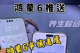 鸿蒙6.0这就推送了？这审核速度工程师加鸡腿！！！#鸿蒙6 #华为 #harmonyos6 #数码科技 #鸿蒙视频封面