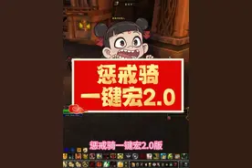 惩戒骑一键宏2.0版，自动切圣印更无脑 #网易大神