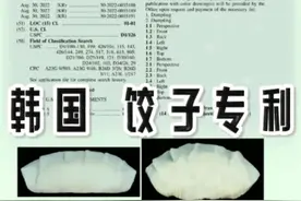 饺子外形专利权授给韩国！#涨见识 #科普 #饺子 #冷知识 #涨知识视频封面