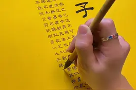 孙子兵法6000多字全文书写中 单字0.65厘米，全程不打格#内容启发搜索视频封面