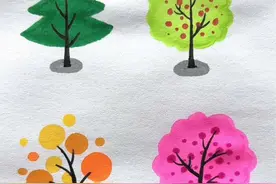 树的各种画法，你会哪一种？#简笔画 #画画 #一学就会系列视频封面