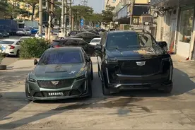 全尺寸SUV的凯雷德到底有多大#凯迪拉克 #凯雷德 #美式大v8视频封面